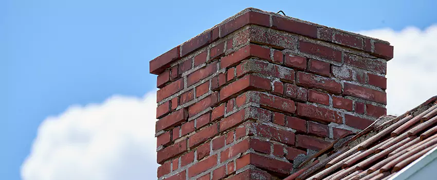 Brick Chimney Flue Installation in Bay City, TX