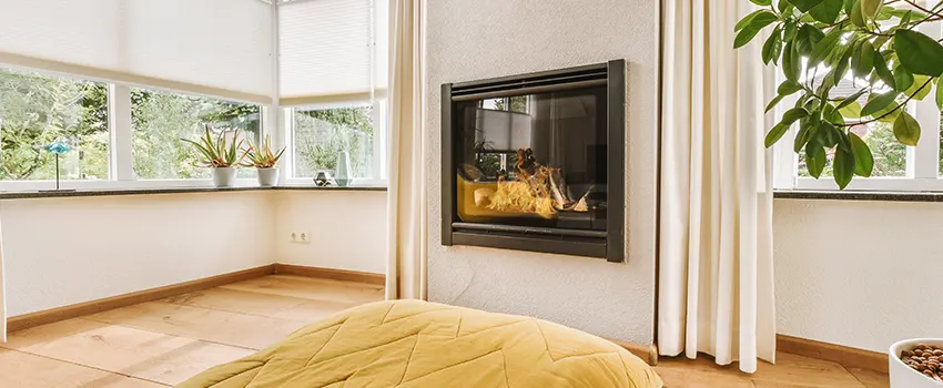 Residential Fireplace Ceramic Glass Installation in Bay City, TX