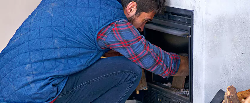 Gas Fireplace Inspection in Bay City, Texas