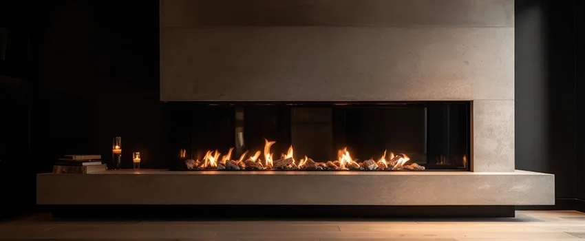 Gas Fireplace Ember Bed Design Services in Bay City, Texas