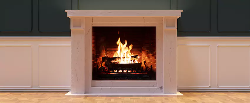 Open Flame Wood-Burning Fireplace Installation Services in Bay City, Texas