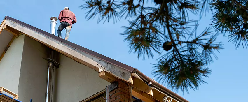 Prefab Chimney Flue Installation in Bay City, TX