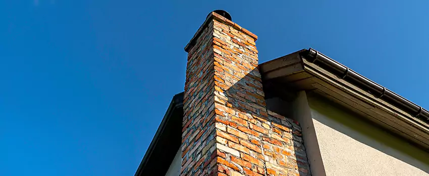 Masonry Chimney Flashing Repair in Bay City, Texas