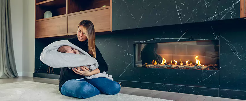 Affordable Electric Fireplace Installation in Bay City, TX